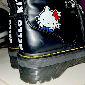 Authentic Dr Marten Boots X Hello Kitty!